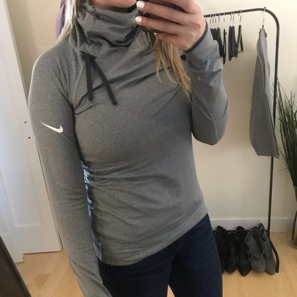 Grey Nike sweatshirt